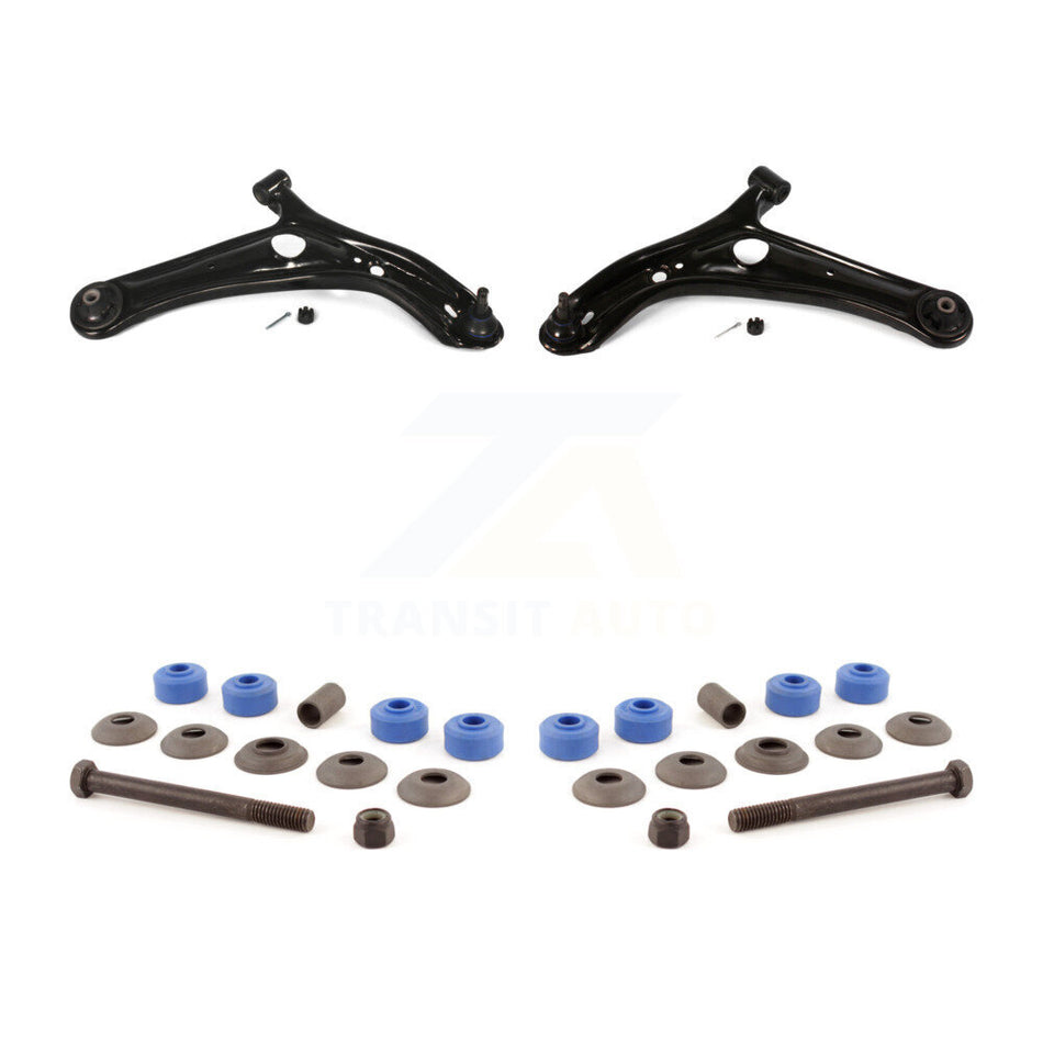 Front Suspension Control Arm And Ball Joint Assembly Stabilizer Bar Link Kit For 2004-2005 Toyota Echo KTR-100199
