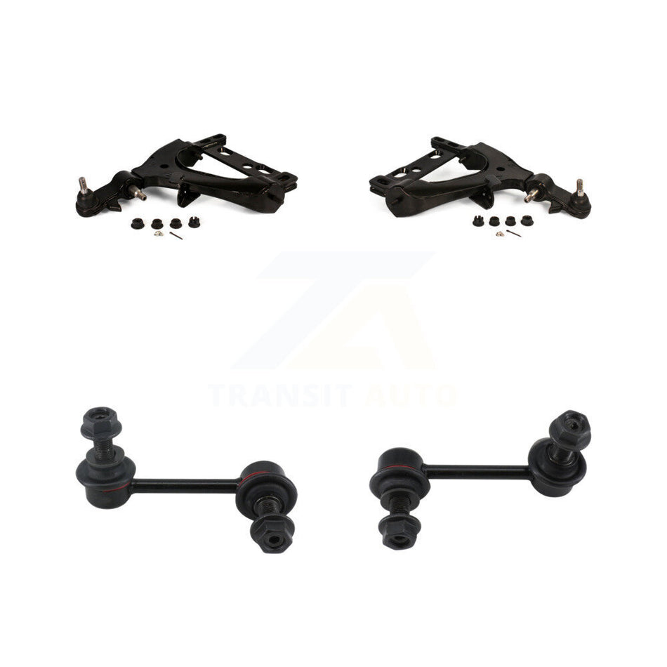 Front Suspension Control Arm And Ball Joint Assembly Stabilizer Bar Link Kit For Chevrolet Trailblazer GMC Envoy EXT XL Buick Rainier XUV Isuzu Ascender Saab 9-7x Oldsmobile Bravada KTR-100209