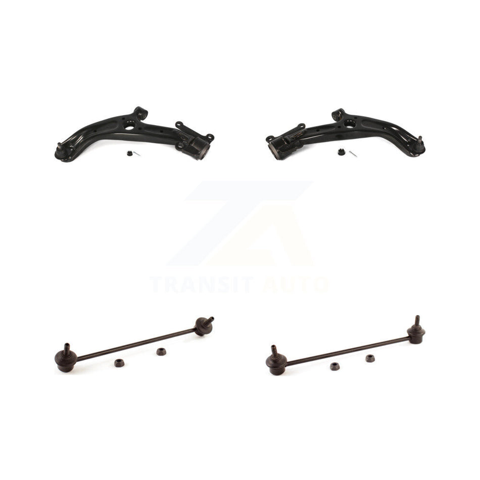Front Suspension Control Arm And Ball Joint Assembly Stabilizer Bar Link Kit For 2007-2008 Honda Fit KTR-100216