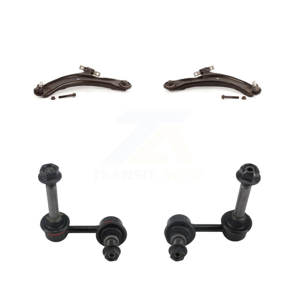 Front Suspension Control Arm And Ball Joint Assembly Stabilizer Bar Link Kit For 2009-2014 Nissan 370Z Base Touring Without Sport Package KTR-100229