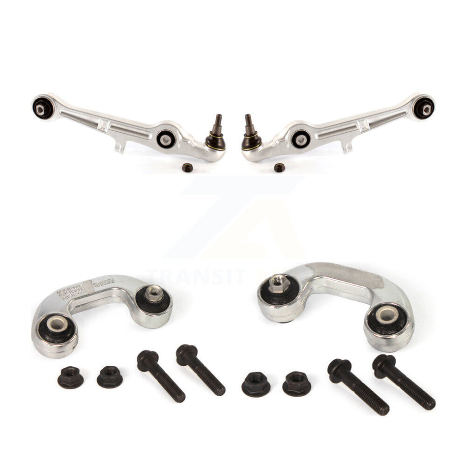 Front Suspension Control Arm And Ball Joint Assembly Stabilizer Bar Link Kit For Audi A4 Quattro S4 RS4 KTR-100265