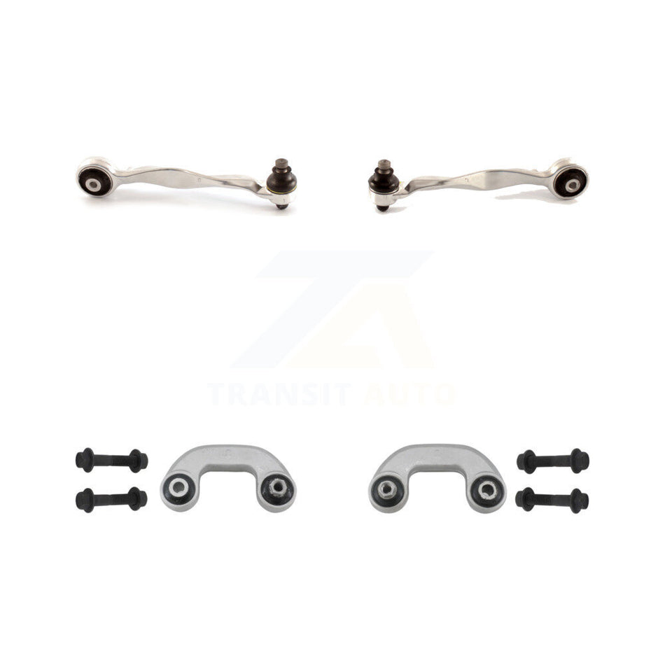 Front Suspension Control Arm And Ball Joint Assembly Stabilizer Bar Link Kit For 2002-2005 Audi A4 Quattro KTR-100315