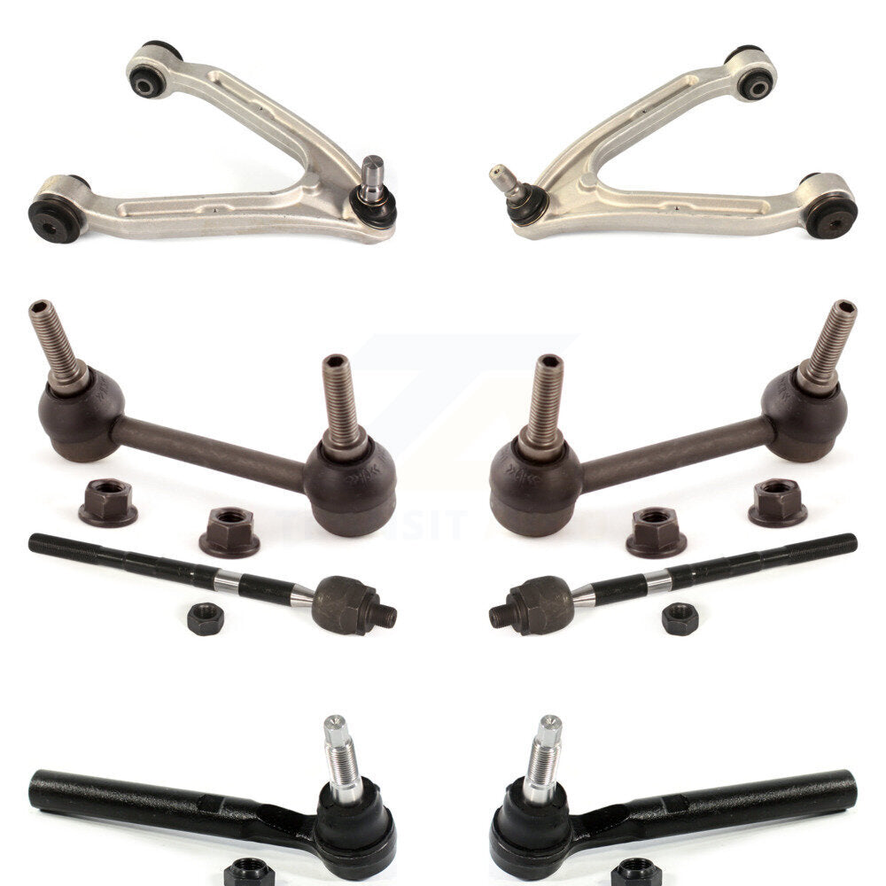 Front Suspension Control Arm And Ball Joint Tie Rod End Link Kit (8Pc) For Hummer H3 H3T KTR-100335