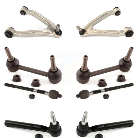 Front Suspension Control Arm And Ball Joint Tie Rod End Link Kit (8Pc) For Hummer H3 H3T KTR-100335