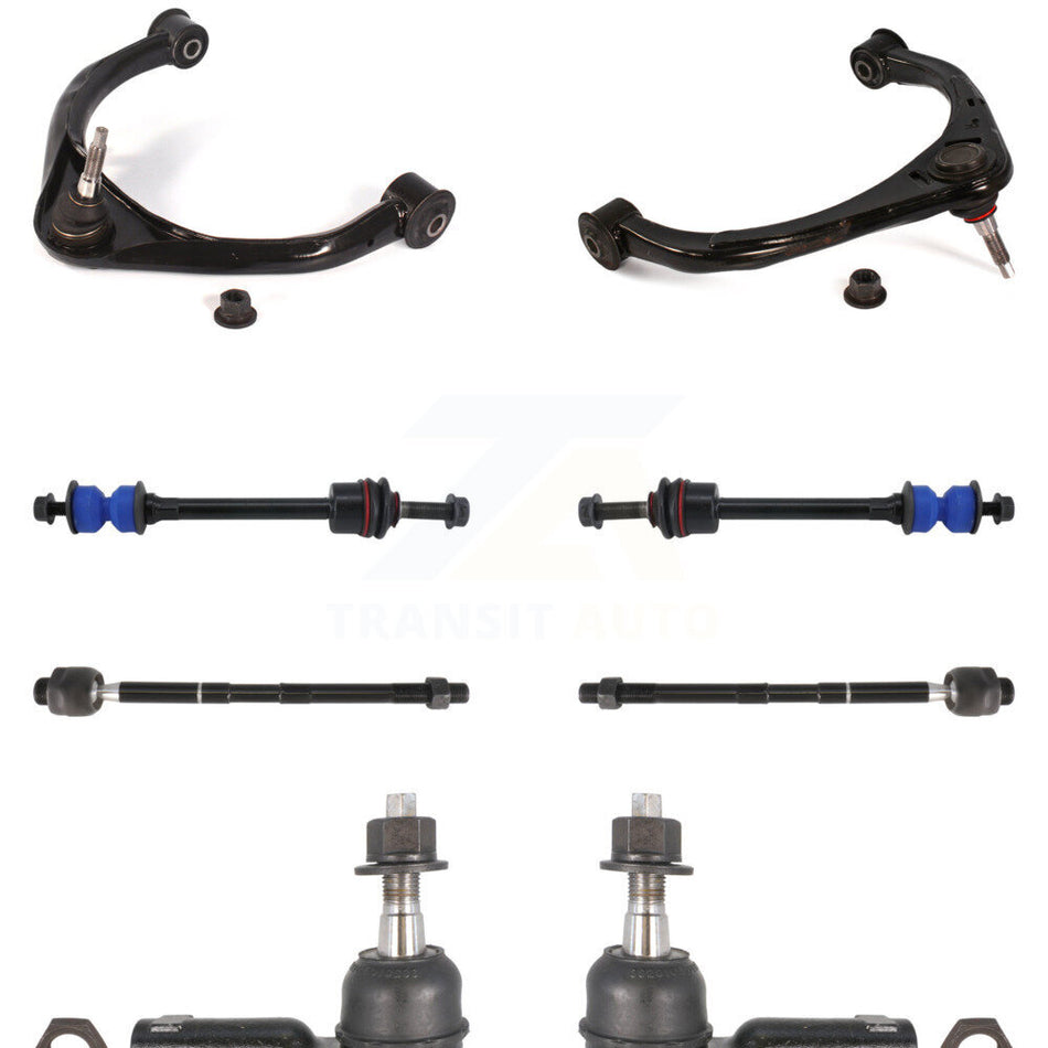 Front Control Arm Ball Joint Tie Rod End Link Kit (8Pc) For 12 Ram 1500 With 8 Lug Wheels KTR-100339