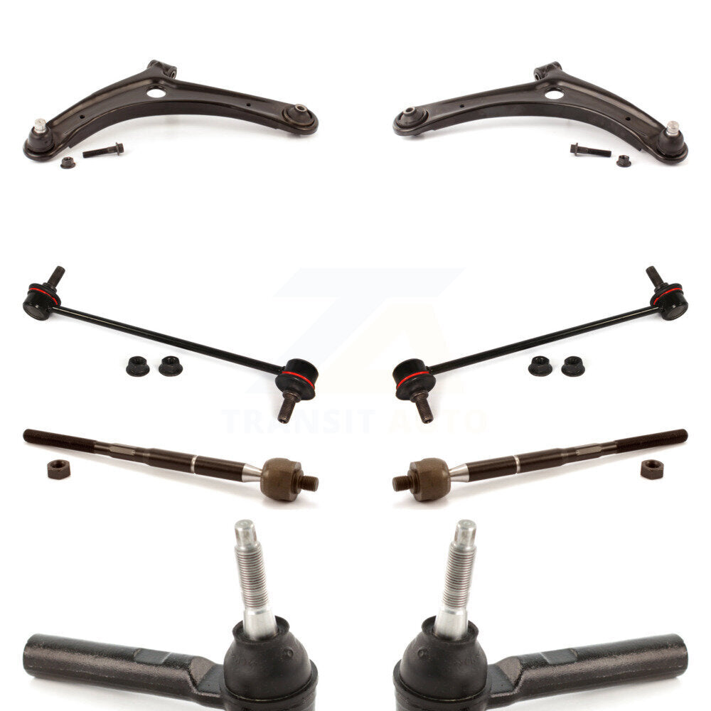 Front Control Arm & Ball Joint Tie Rod End Link Kit (8Pc) For Jeep Patriot Compass Dodge KTR-100360