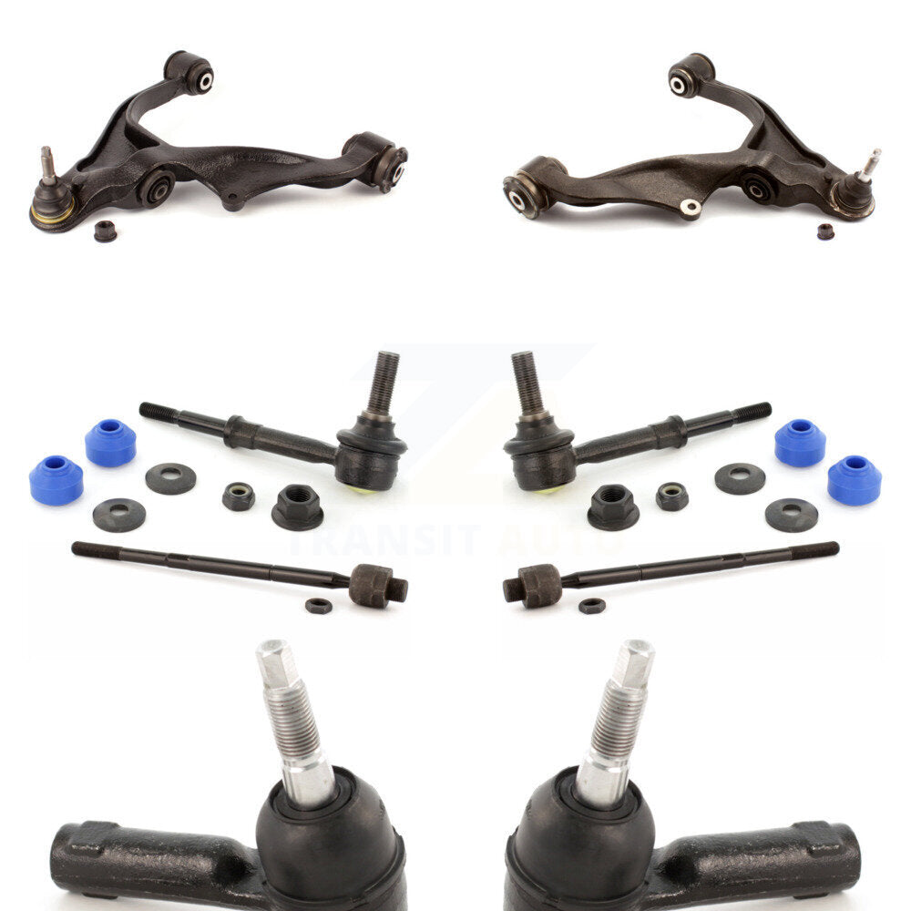 Front Suspension Control Arm And Ball Joint Tie Rod End Link Kit (8Pc) For Dodge Ram 1500 KTR-100426