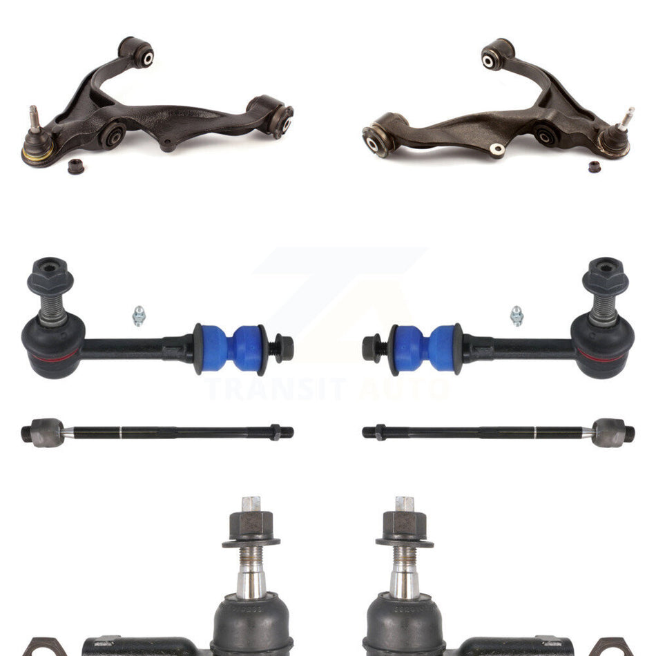 Front Suspension Control Arm And Ball Joint Tie Rod End Link Kit (8Pc) For Dodge Ram 1500 KTR-100426