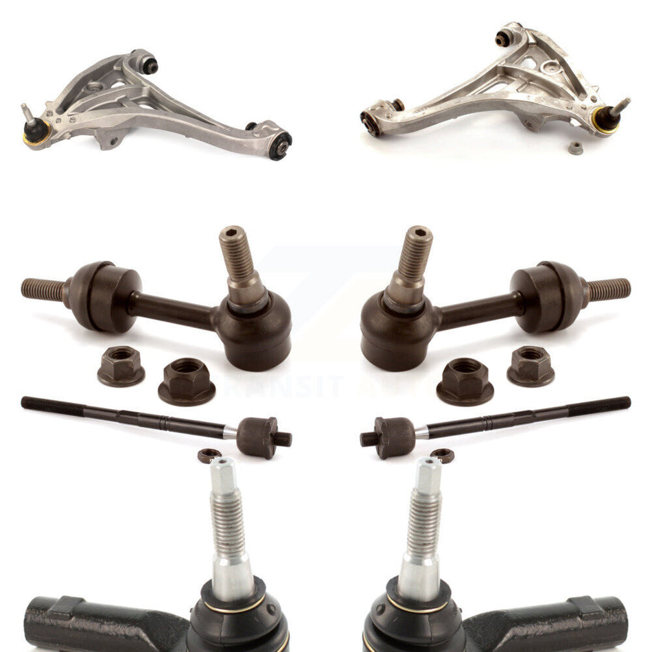 Front Suspension Control Arm And Ball Joint Assembly Steering Tie Rod End Stabilizer Bar Link Kit (8Pc) For Ford F-150 RWD KTR-100435