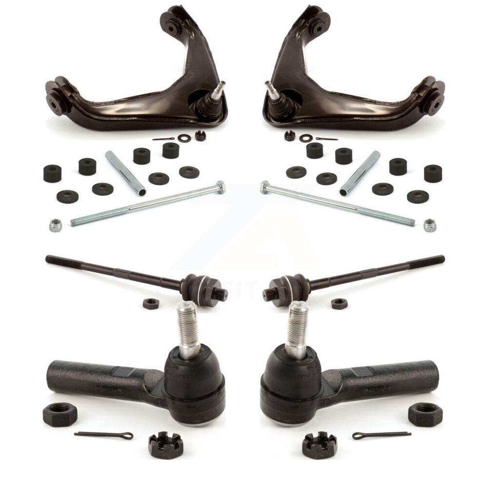 Front Suspension Control Arm And Ball Joint Assembly Steering Tie Rod End Sway Link Kit For Chevrolet Silverado 2500 HD GMC Sierra 3500 Hummer H2 Classic 1500 Suburban Yukon XL Avalanche KTR-100504