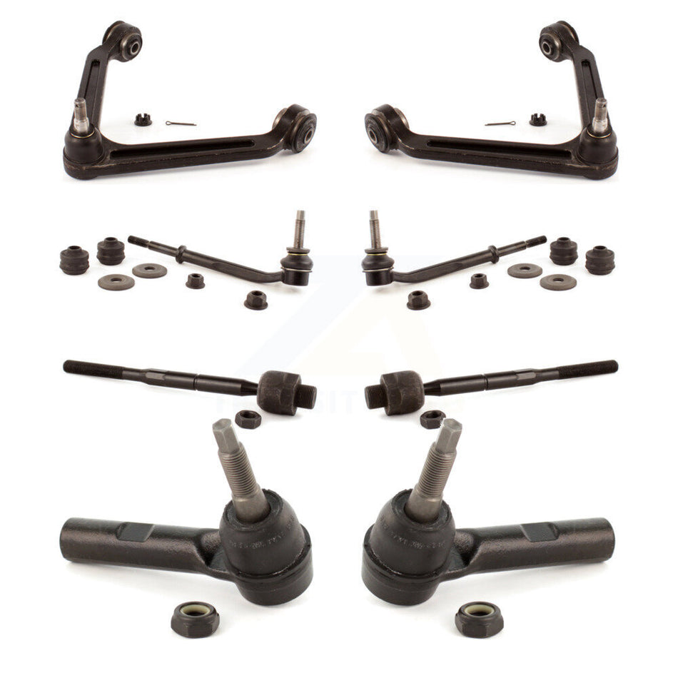 Front Suspension Control Arm And Ball Joint Assembly Steering Tie Rod End Stabilizer Bar Link Kit For Dodge Durango Chrysler Aspen KTR-100507