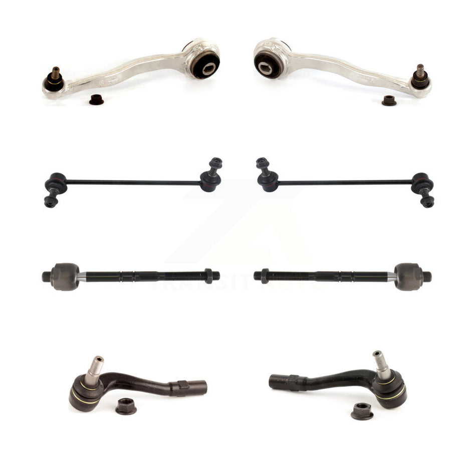 Front Suspension Control Arm And Ball Joint Assembly Steering Tie Rod End Stabilizer Link Kit (8Pc) For Mercedes-Benz C230 C240 C320 CLK350 C280 CLK320 C350 CLK550 CLK55 AMG C32 C55 CLK63 KTR-100511