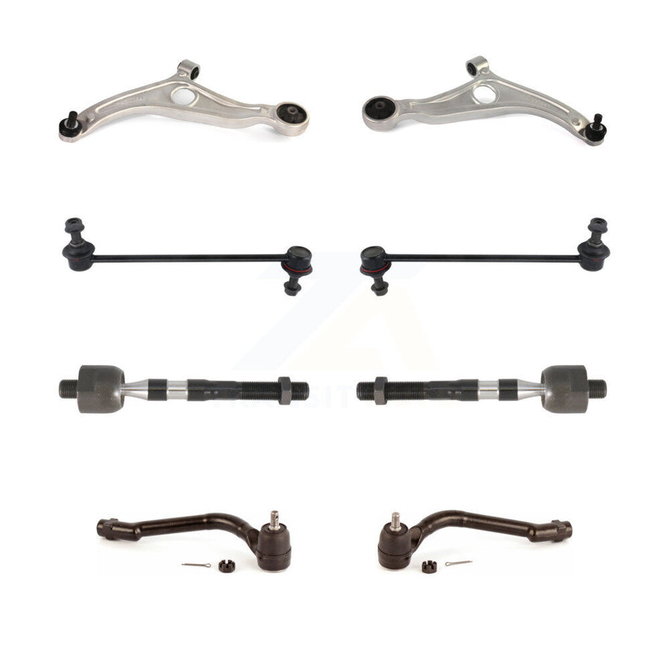 Front Suspension Control Arm And Ball Joint Assembly Steering Tie Rod End Stabilizer Bar Link Kit (8Pc) For Kia Optima KTR-100575