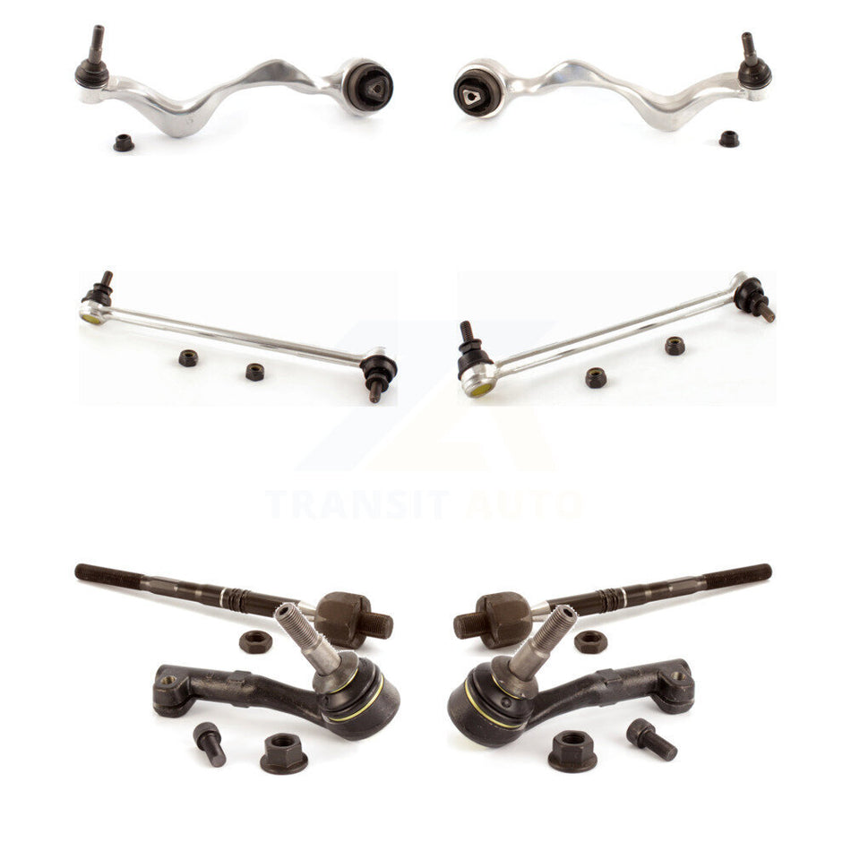 Front Suspension Control Arm And Ball Joint Assembly Steering Tie Rod End Stabilizer Bar Link Kit (8Pc) For BMW 328i 335i 325i X1 128i 330i Z4 135i 335d 335is 323i KTR-100616