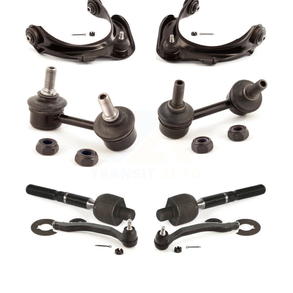 Front Suspension Control Arm And Ball Joint Assembly Steering Tie Rod End Stabilizer Bar Link Kit (8Pc) For Honda Accord Acura TL CL KTR-100637