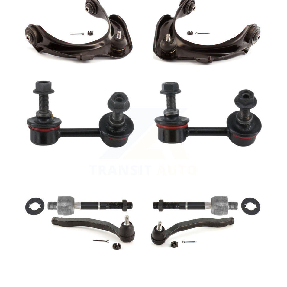 Front Suspension Control Arm And Ball Joint Assembly Steering Tie Rod End Stabilizer Bar Link Kit (8Pc) For Honda Accord Acura TL CL KTR-100637