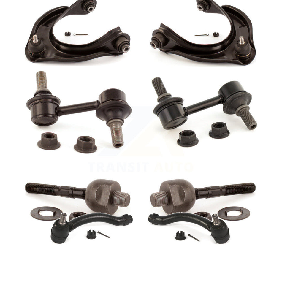 Front Suspension Control Arm And Ball Joint Assembly Steering Tie Rod End Stabilizer Bar Link Kit (8Pc) For 2009-2014 Acura TL KTR-100638