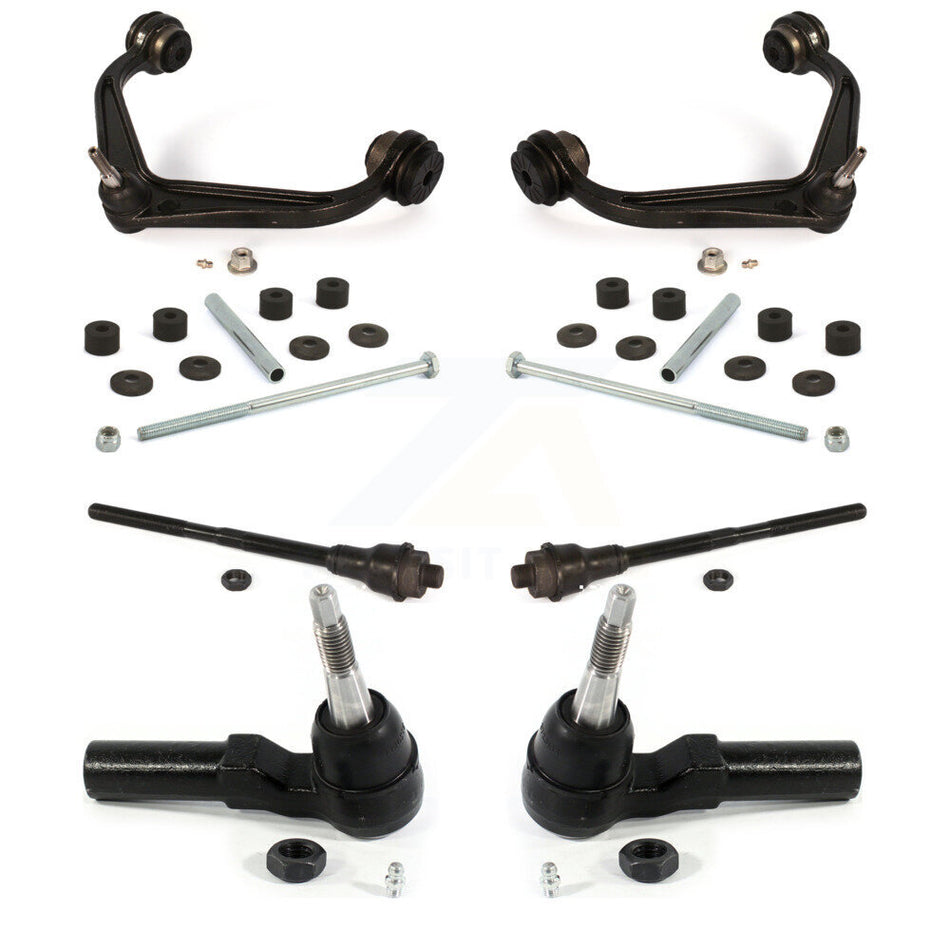Front Suspension Control Arm And Ball Joint Assembly Steering Tie Rod End Stabilizer Bar Link Kit For Chevrolet Silverado 2500 HD GMC Sierra 3500 KTR-101690