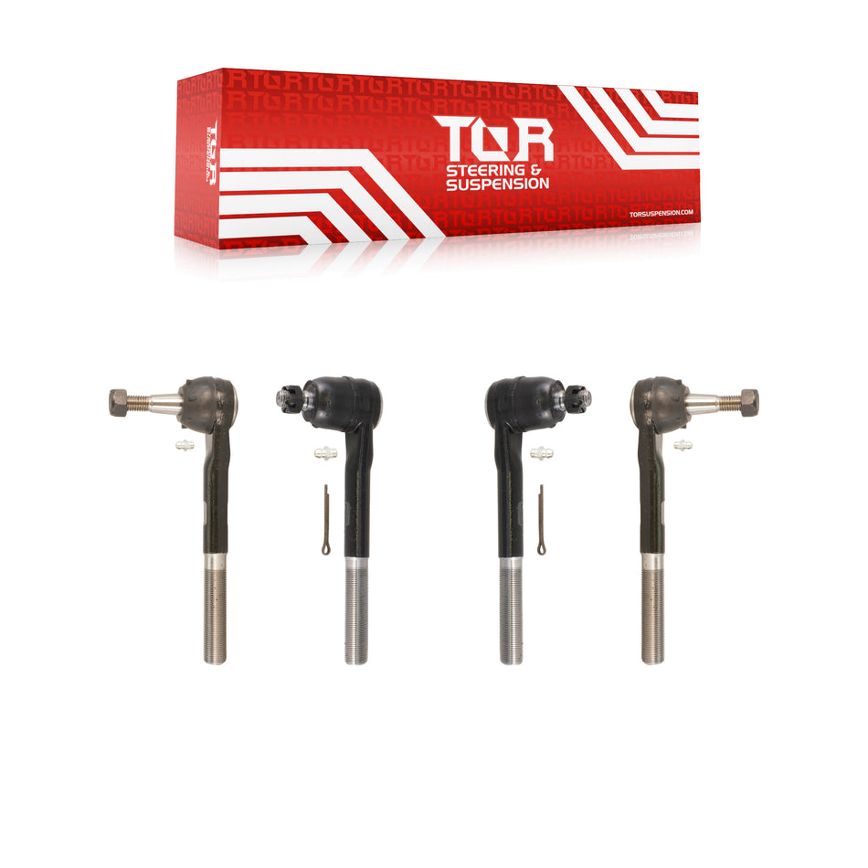 Front Steering Tie Rod End Kit For Chevrolet K1500 GMC Tahoe K2500 Suburban K3500 Yukon Cadillac Escalade Blazer KTR-101849