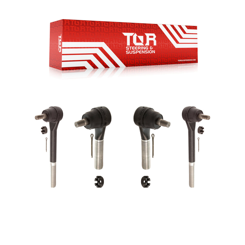 Front Steering Tie Rod End Kit For Chevrolet S10 Blazer GMC Sonoma Jimmy Oldsmobile Bravada S15 Isuzu Hombre KTR-101853