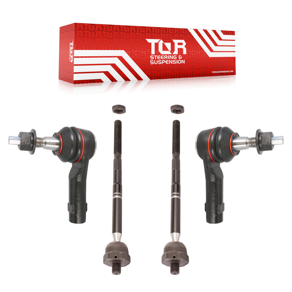 Front Steering Tie Rod End Kit For Ford F-150 4WD KTR-101888