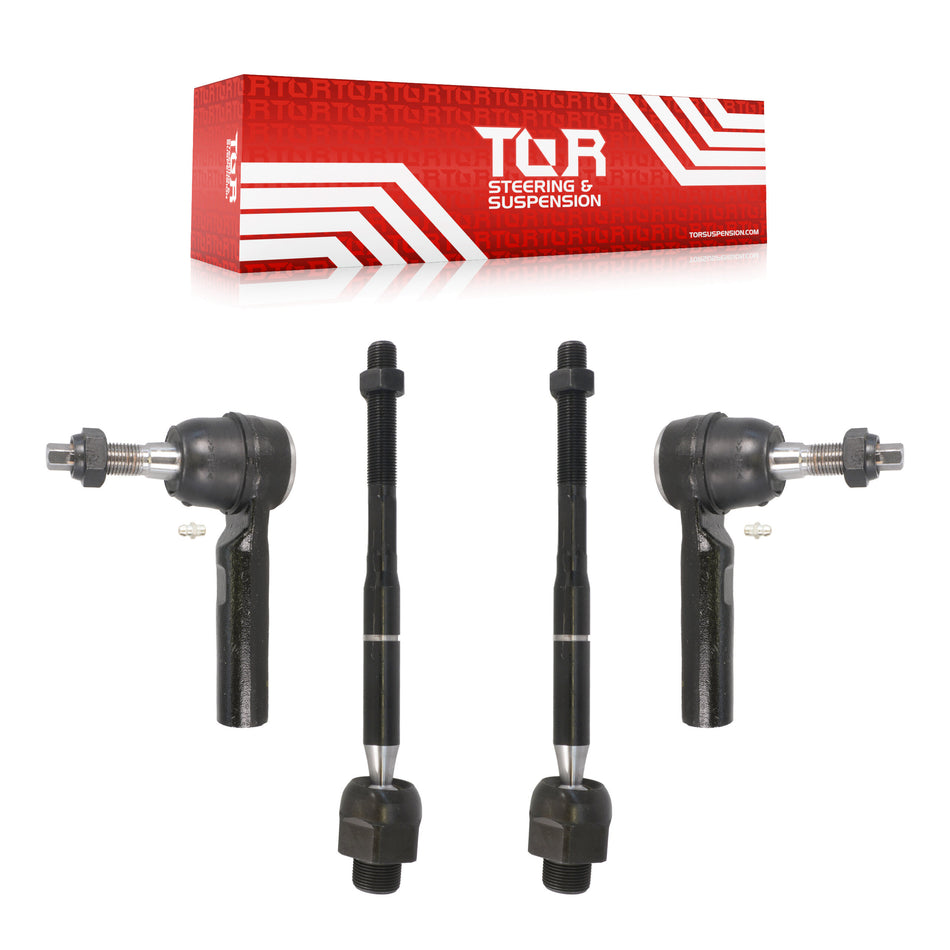 Front Steering Tie Rod End Kit For Dakota Dodge Mitsubishi Raider Ram KTR-101900