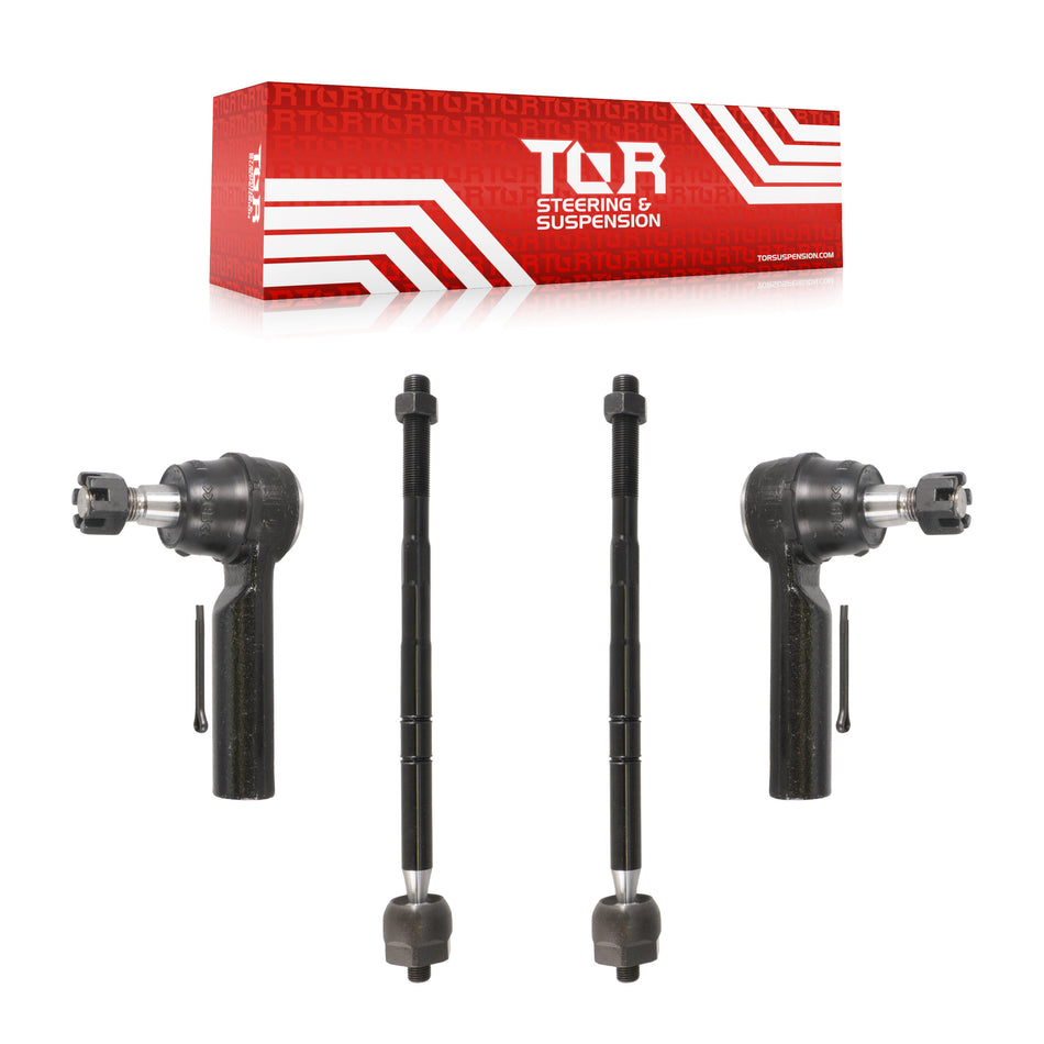 Front Steering Tie Rod End Kit For 2008-2009 Mazda Tribute With 16mm Diameter Thread At Outer KTR-101920