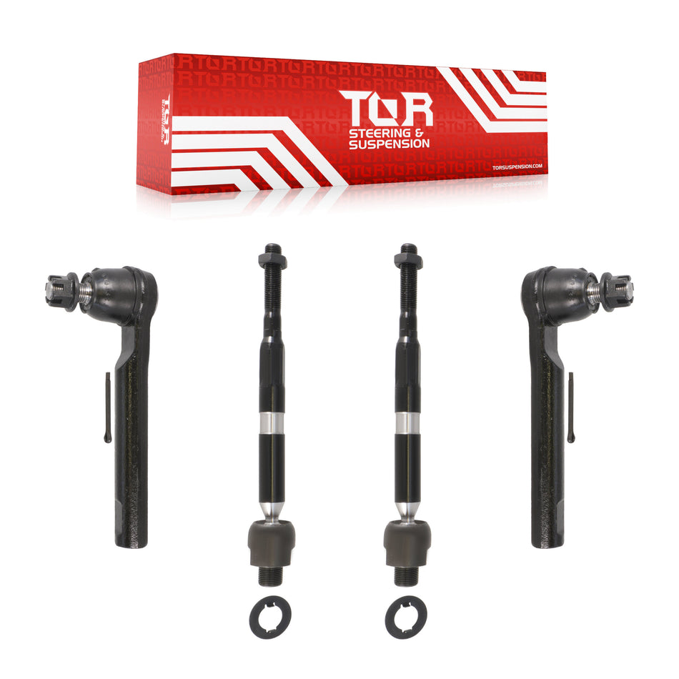 Front Steering Tie Rod End Kit For 2007-2011 Honda CR-V Vehicles Manufactured In USA KTR-101935