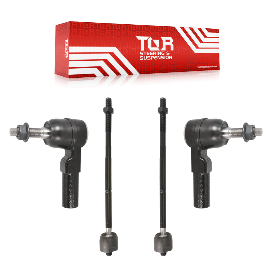 Front Steering Tie Rod End Kit For Ford Escape Mercury Mariner Mazda Tribute KTR-101952
