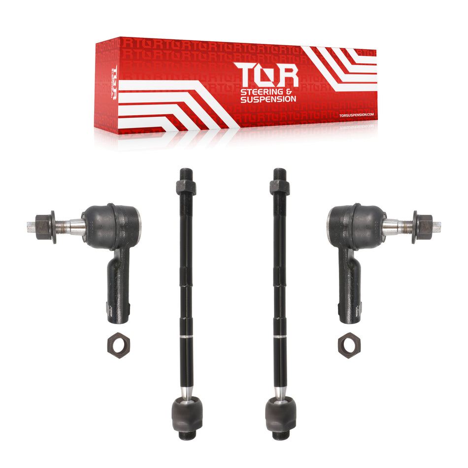 Front Steering Tie Rod End Kit For 2012 Ram 1500 With 8 Lug Wheels KTR-101965