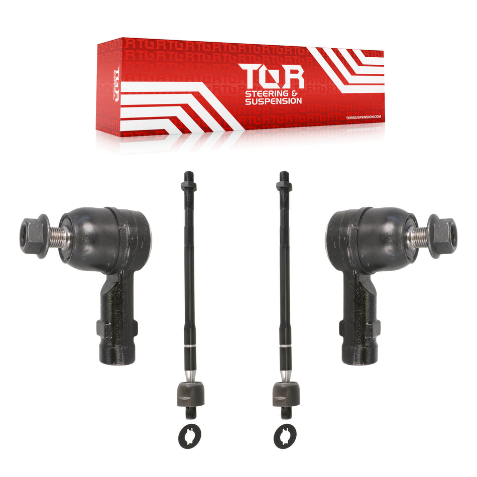Front Steering Tie Rod End Kit For Hyundai Elantra Kia Spectra Tiburon Spectra5 KTR-101966