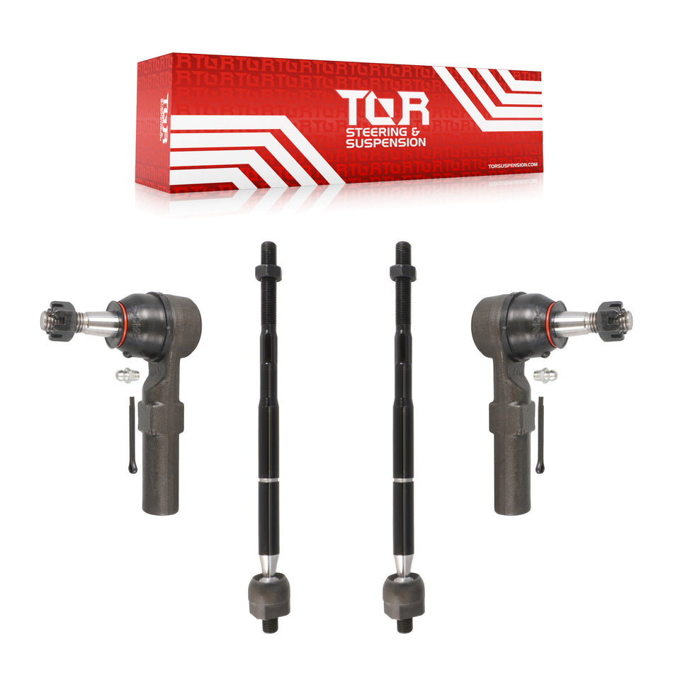 Front Steering Tie Rod End Kit For Chevrolet Cobalt HHR Saturn Ion Pontiac G5 Pursuit KTR-101971
