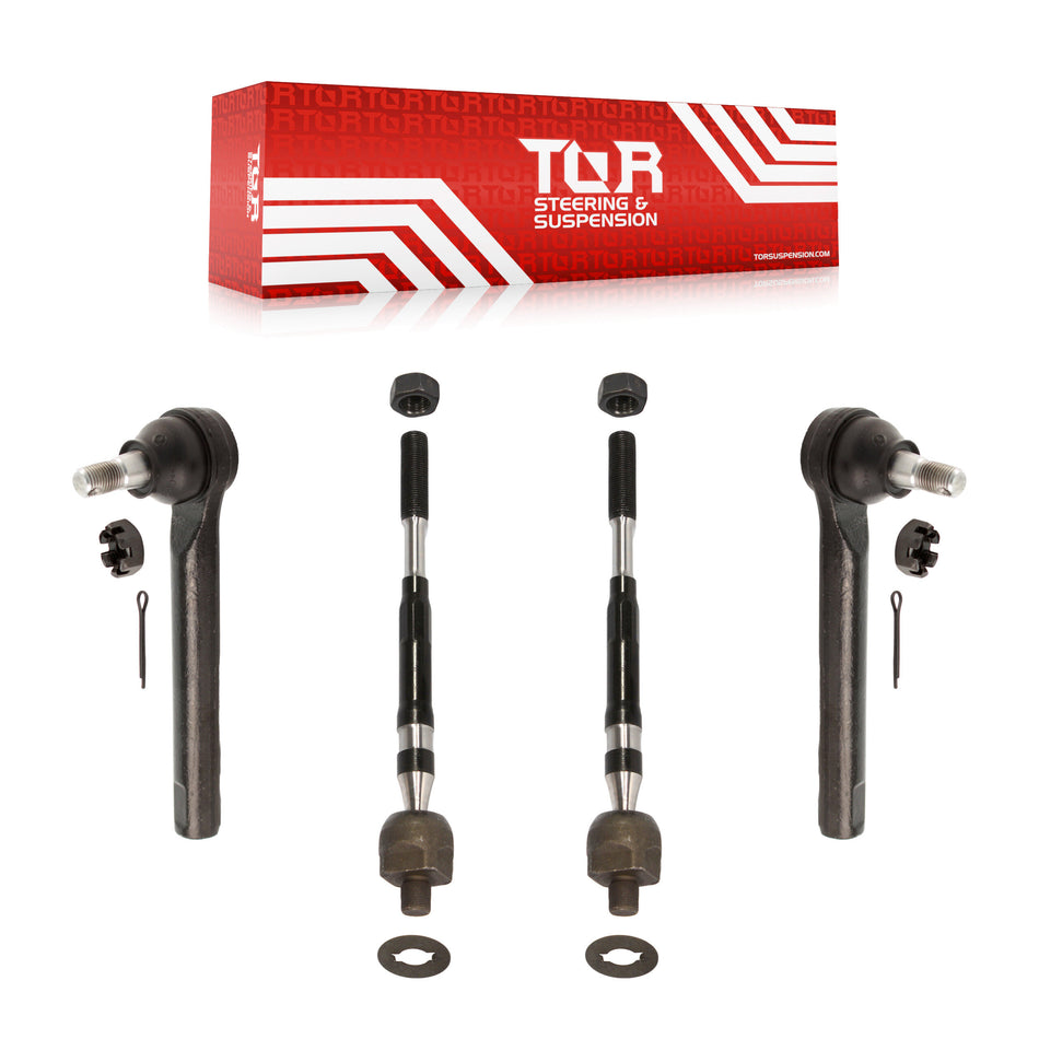 Front Steering Tie Rod End Kit For 2003-2004 Nissan Murano KTR-101974