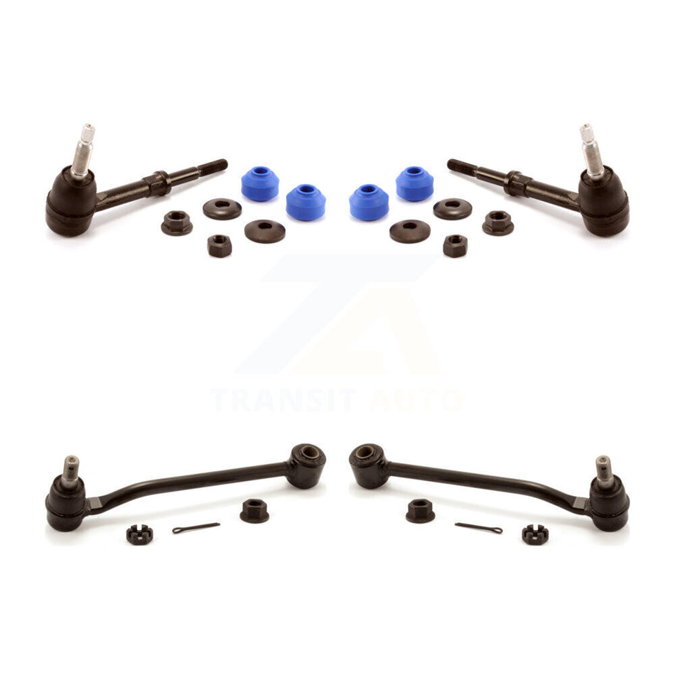 Front Rear Suspension Stabilizer Bar Link Kit For 2000-2002 Dodge Ram 2500 3500 4WD KTR-102030