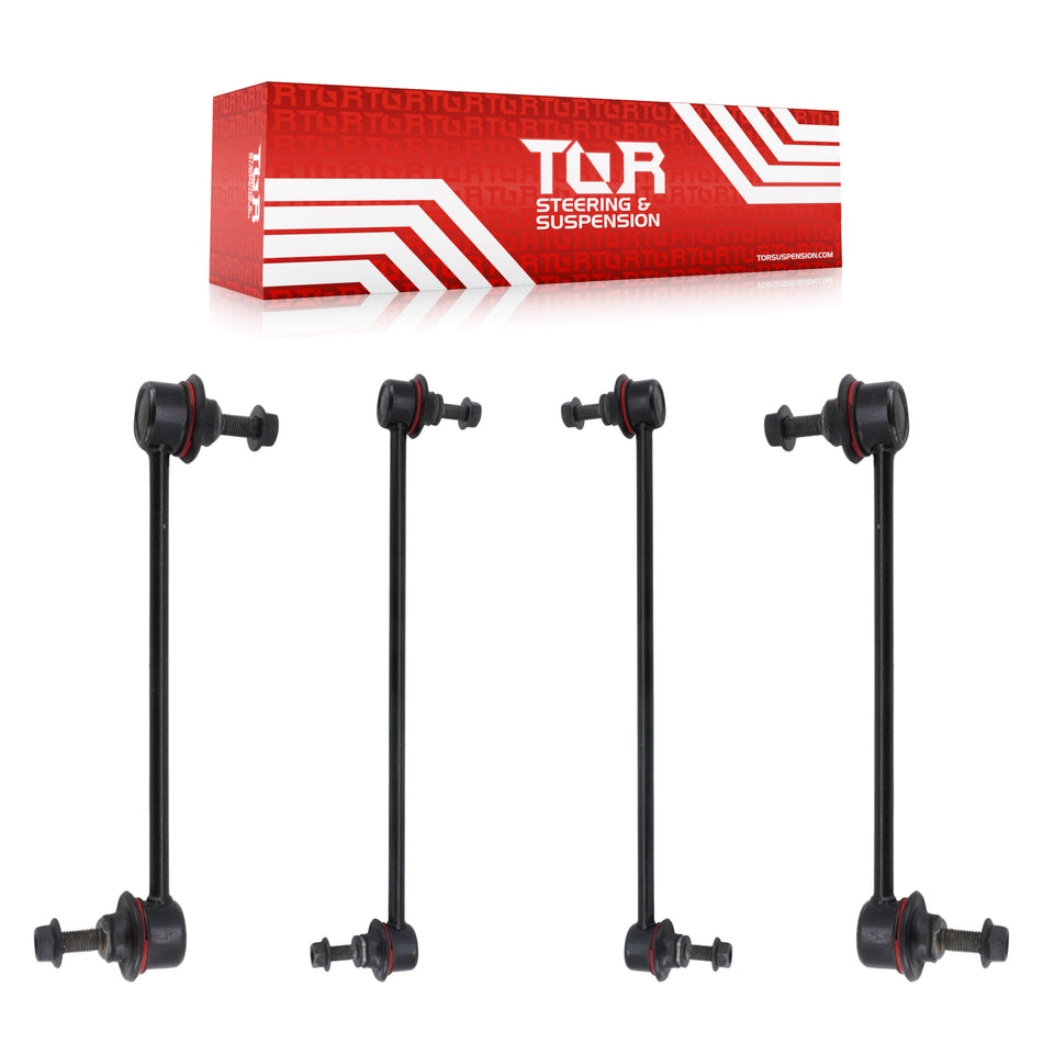 Front Rear Suspension Stabilizer Bar Link Kit For 2008-2015 Land Rover LR2 KTR-102058