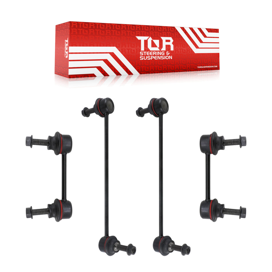 Front Rear Suspension Stabilizer Bar Link Kit For Ford Fusion Edge Lincoln MKZ MKX Continental Police Responder Hybrid SSV Plug-In KTR-102084