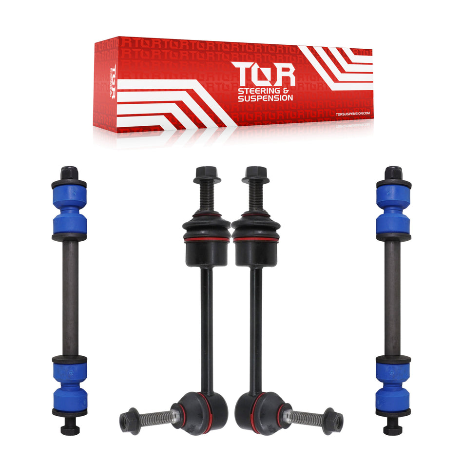 Front Rear Suspension Bar Link Kit For Mercury Grand Marquis Lincoln Town Car Ford Crown KTR-102132