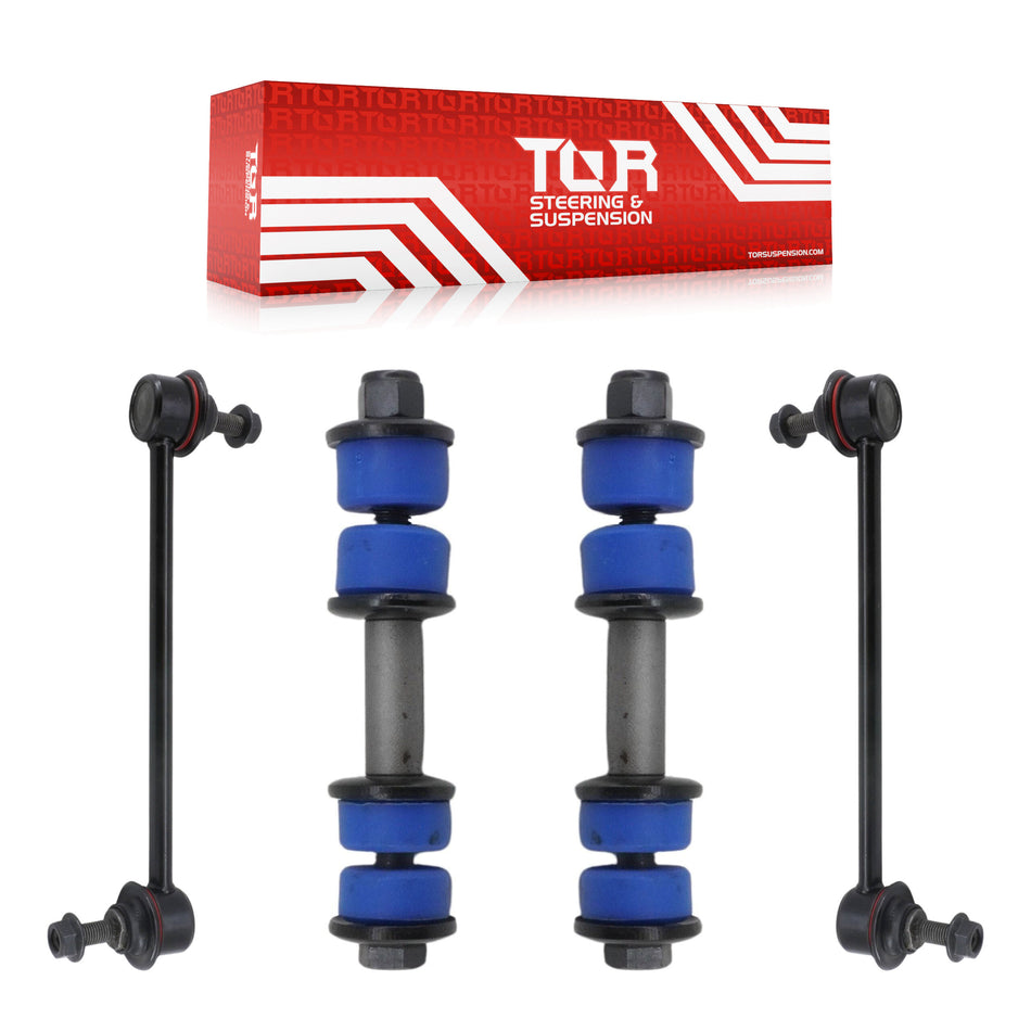 Front Rear Suspension Stabilizer Bar Link Kit For 2000-2004 Nissan Xterra KTR-102144