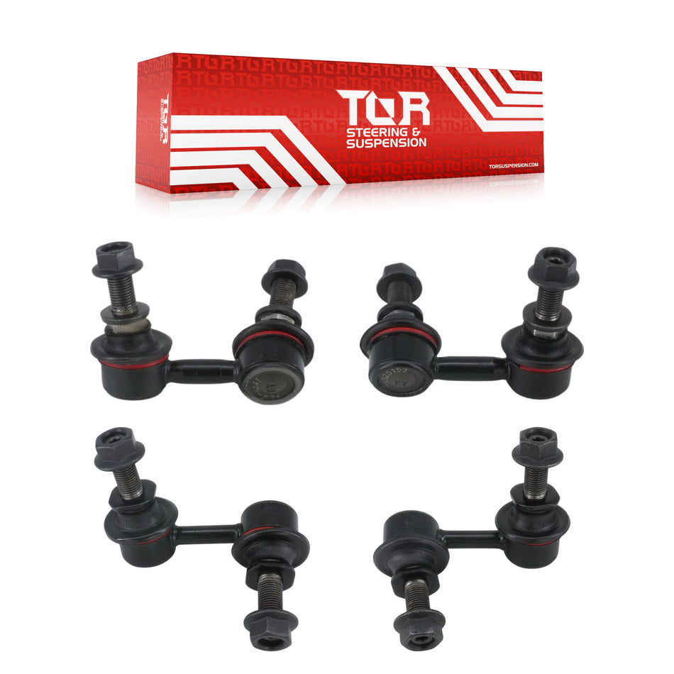 Front Rear Suspension Stabilizer Bar Link Kit For 2005-2012 Nissan Pathfinder KTR-102181