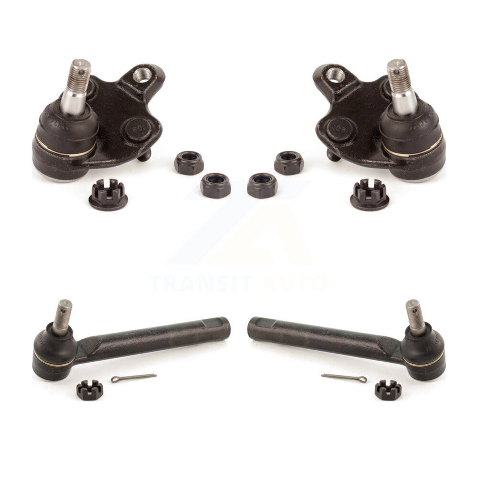 Front Suspension Ball Joint And Tie Rod End Kit For 2009-2013 Toyota Corolla Vehicles Manufactured In Japan KTR-102299