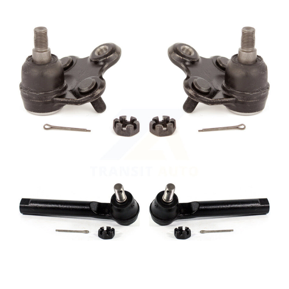 Front Suspension Ball Joint And Tie Rod End Kit For 2007-2012 Acura RDX Bolt-On Type KTR-102309