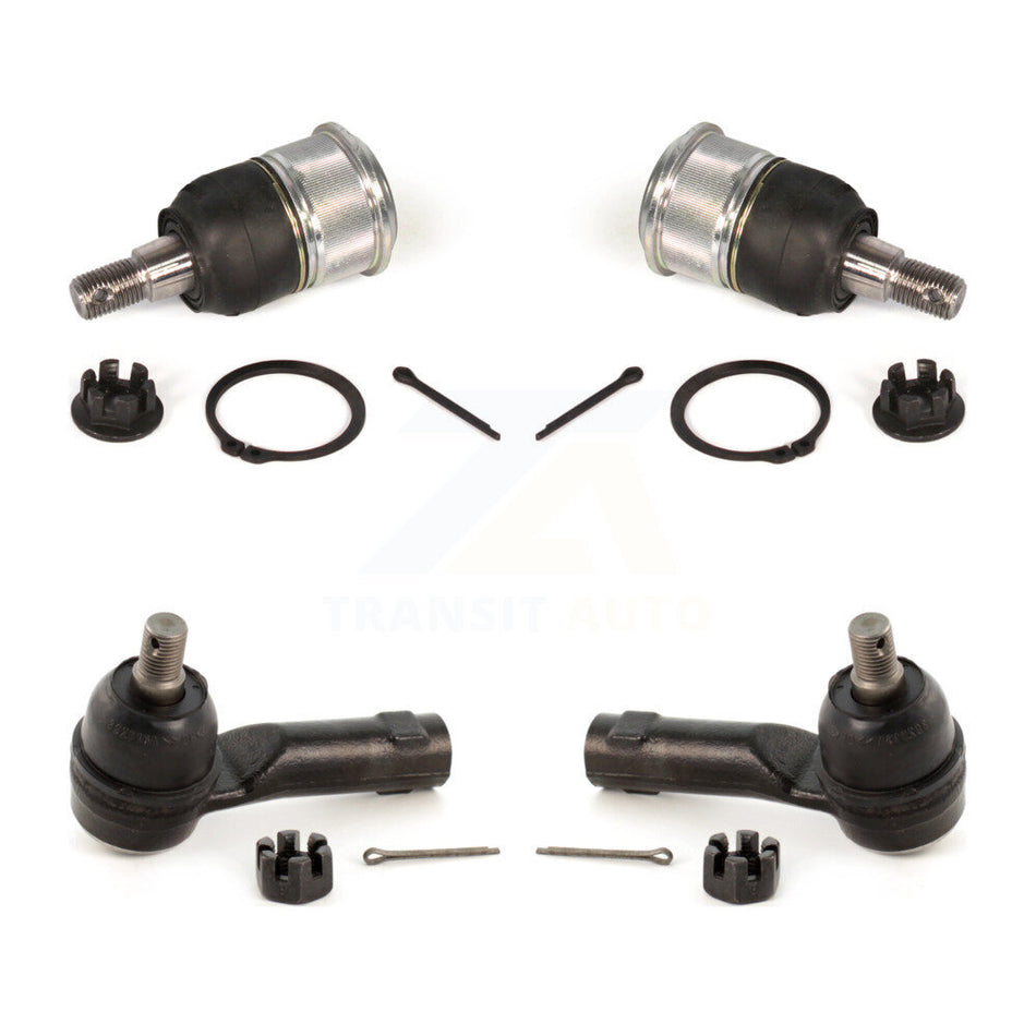 Front Suspension Ball Joint And Tie Rod End Kit For 2006-2014 Honda Ridgeline KTR-102323