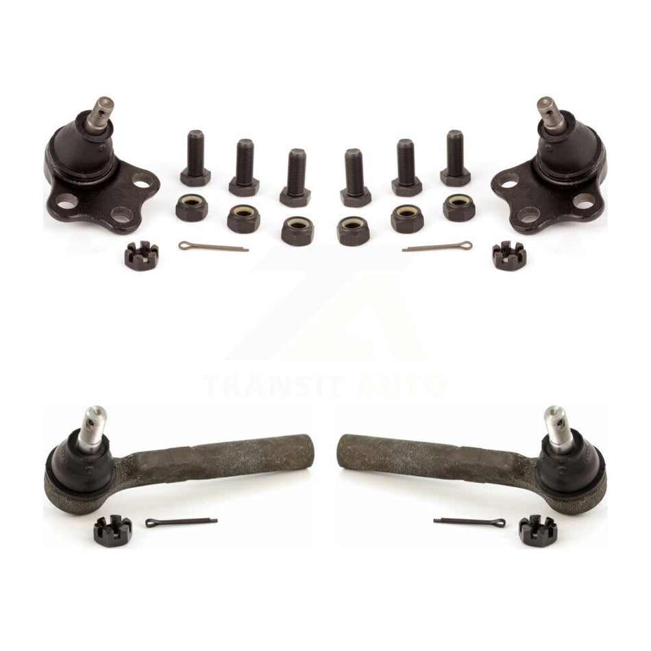 Front Suspension Ball Joint And Tie Rod End Kit For 1995-2005 Chevrolet Cavalier Pontiac Sunfire KTR-102338