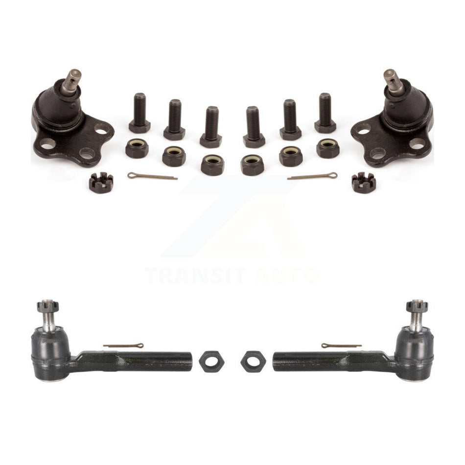 Front Suspension Ball Joint And Tie Rod End Kit For 1995-2005 Chevrolet Cavalier Pontiac Sunfire KTR-102338