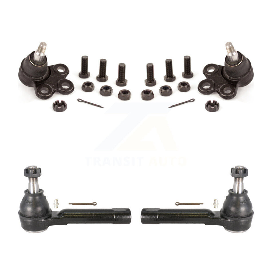 Front Suspension Ball Joint And Tie Rod End Kit For Chevrolet Impala Pontiac Grand Prix Venture Limited Montana Monte Carlo Oldsmobile Silhouette Trans Sport KTR-102342