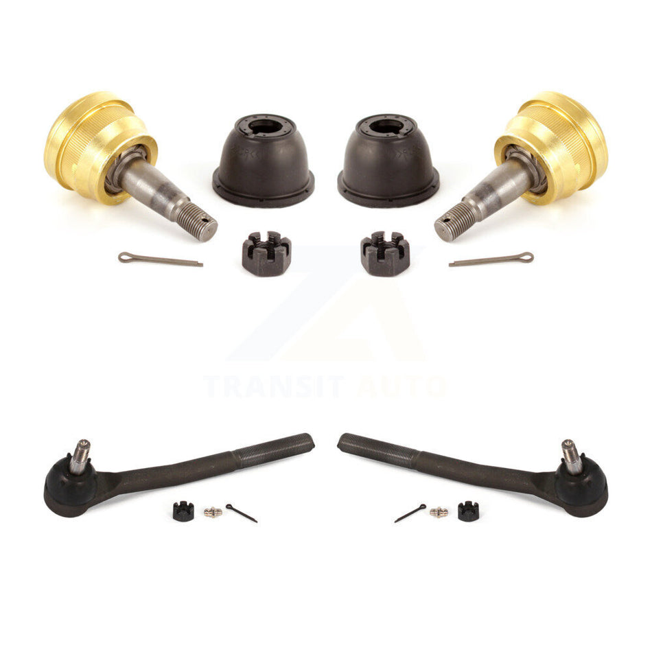Front Ball Joint & Tie Rod End Kit For Chevrolet Caprice Buick Cadillac Roadmaster Impala Oldsmobile LeSabre Brougham Delta 88 Electra DeVille Fleetwood Pontiac 98 Parisienne Custom Cruiser KTR-102349