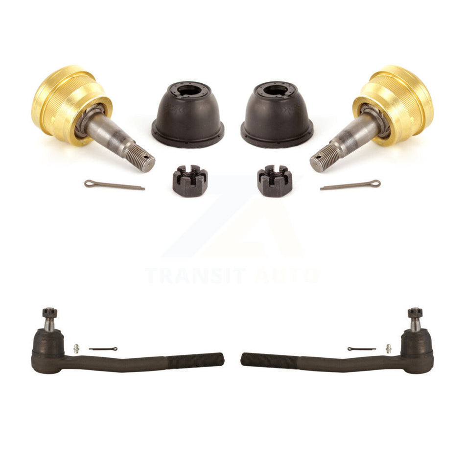 Front Ball Joint & Tie Rod End Kit For Chevrolet Caprice Buick Cadillac Roadmaster Impala Oldsmobile LeSabre Brougham Delta 88 Electra DeVille Fleetwood Pontiac 98 Parisienne Custom Cruiser KTR-102349