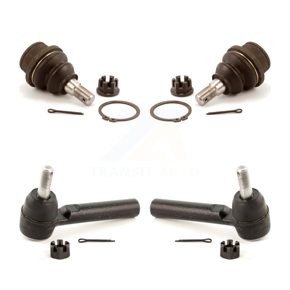 Front Suspension Ball Joint And Tie Rod End Kit For Chevrolet Silverado 1500 GMC Sierra Tahoe Suburban Yukon Cadillac XL Avalanche Escalade ESV EXT With Steel Control Arm KTR-102363