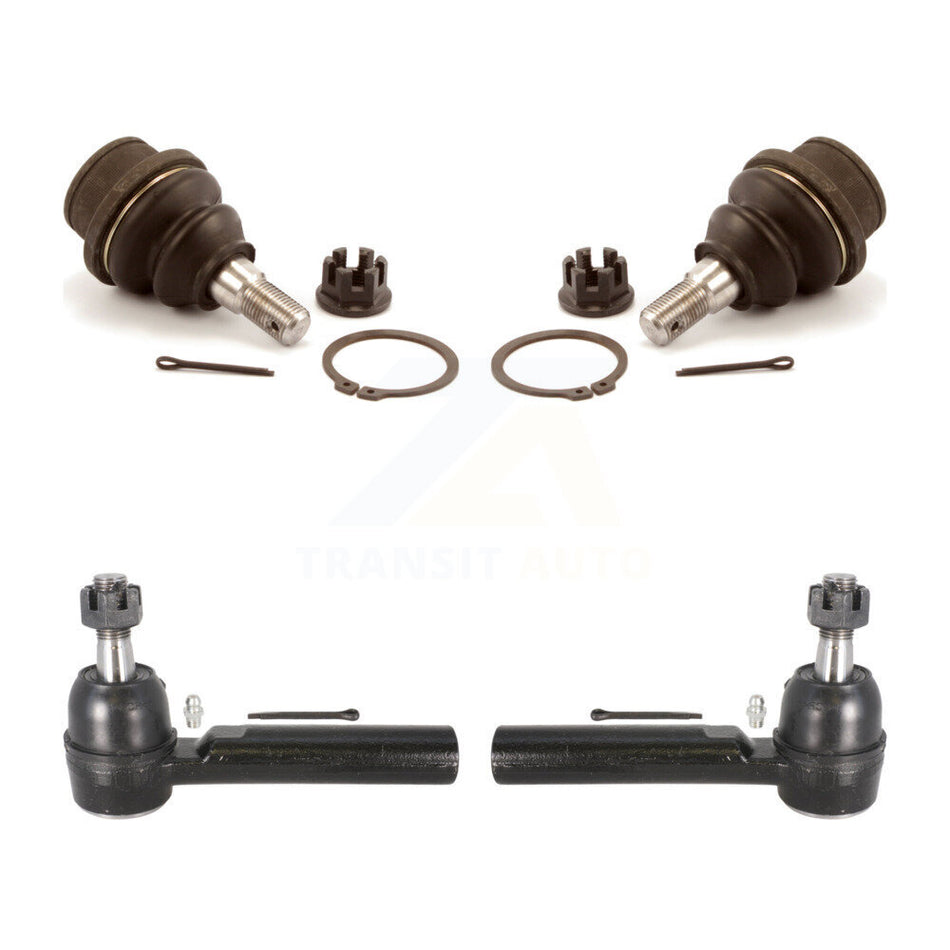 Front Suspension Ball Joint And Tie Rod End Kit For Chevrolet Silverado 1500 GMC Sierra Tahoe Suburban Yukon Cadillac XL Avalanche Escalade ESV EXT With Steel Control Arm KTR-102363