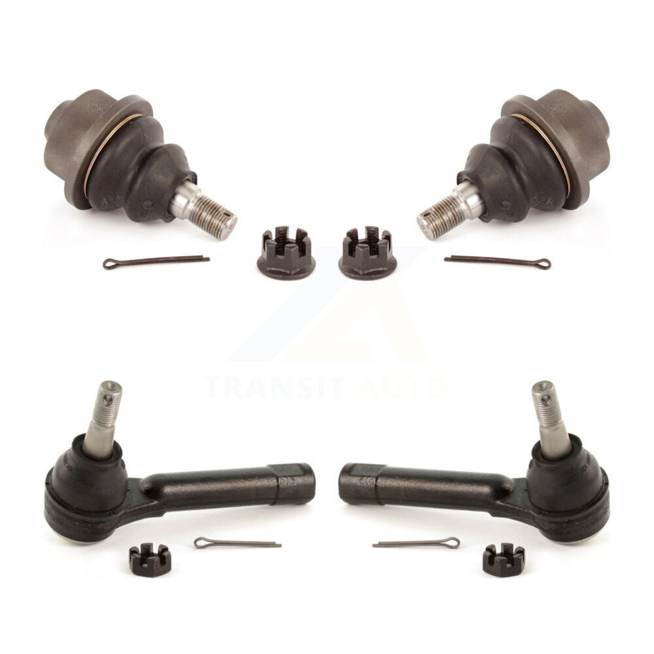 Front Suspension Ball Joint And Tie Rod End Kit For Chevrolet Silverado 2500 GMC Sierra Suburban Yukon XL KTR-102366
